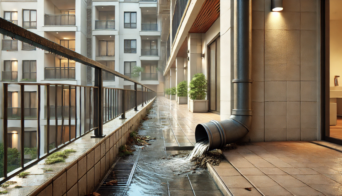Responsabilità per occlusione pluviali condominiali: chi deve risarcire i danni?